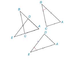 Chapter 3.1, Problem 19E, In Exercises 19 and 20, the triangles to be proved congruent have been redrawn separately. Congruent 