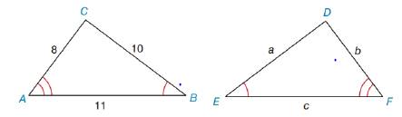 Chapter 3.1, Problem 2E, In Exercises 1 to 4. consider the congruent triangles shown. With corresponding angles indicated, 