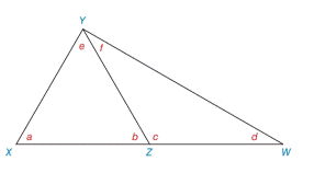 Chapter 3.3, Problem 50E, Given : In the figure, a=e=66. Also, YZZW. If YW=14.3 in. and YZ=7.8 in., find the perimeter of XYW 