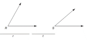 Chapter 3.4, Problem 13E, In Exercises 13 and 14. use the angles and lengths of sides provided to construct the triangle 