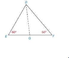 Chapter 3.5, Problem 8E, In Exercise 1 to 10, classify each statement as true or false. If DG is the bisector of EDF, then 