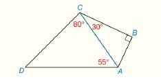Chapter 3.CR, Problem 18CR, Name the longest line segment shown in quadrilateral ABCD. 