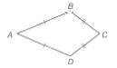 Chapter 4.2, Problem 35E, For Exercises 32 to 35, consider kite ABCD with ABAD andBCDC. For kite ABCD, AB=x6+5, AD=x3+3, and 