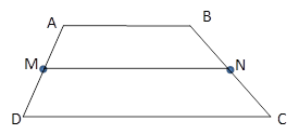 Chapter 4.4, Problem 11E, In Exercises 11 to 16, the drawing shows trapezoid ABCD with ABDC ; also, M and N are midpoints of 