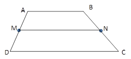 Chapter 4.4, Problem 12E, In Exercises 11 to 16, the drawing shows trapezoid ABCD with ABDC ; also, M and N are midpoints of 