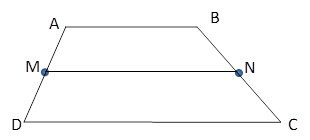 Chapter 4.4, Problem 15E, In Exercises 11 to 16, the drawing shows trapezoid ABCD with ABDC ; also, M and N are midpoints of 