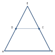 Chapter 4.4, Problem 18E, Given: Isosceles ABE with AEBE; also, D and C are midpoints of AE and BE, respectively. Prove: ABCD 