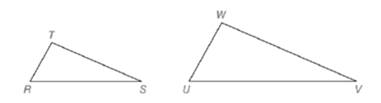 Chapter 5.2, Problem 36E, Given RST, a second triangle (UVW) is constructed so that UV=2(RS),VW=2(ST), and WU=2(RT). a What is 