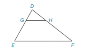 Chapter 5.3, Problem 11E, In Exercises 9 to 12, name the method that explains why DGH~DEF. DGDE=DHDF=GHEF=13 