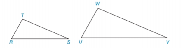Chapter 5.3, Problem 5E, In Exercises 5 to 8, name the method AA,SSS~,orSAS~ that is used to show that the triangles are 