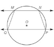 Chapter 6.1, Problem 38E, If MNPQin O, explain why MNPQ is an isosceles trapezoid. HINT: Draw a diagonal. 