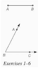 Chapter 7.CR, Problem 3CR, In Review Exercises 1 to 6, use the figure shown. Construct an isosceles triangle with vertex angle 