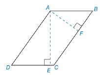 Chapter 8.1, Problem 50E, In Exercises 47 to 50, use the fact that the area of the polygon is unique. In ABCD,AB=7 and BC=12. 