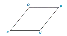 Chapter 8.1, Problem 5E, In rhombus MNPQ, how does the length of the altitude from Q to PN compare to the length of the 