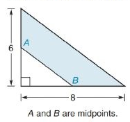 Chapter 8.2, Problem 53E, The shaded region is that of a trapezoid. Determine the height of the trapezoid.4 