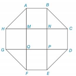 Chapter 8.3, Problem 42E, For square MNPQ, MN = 4. Congruent squares and congruent triangles form octagon ABCDEFGH. Find the 
