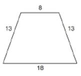 Chapter 8.5, Problem 27E, A circle can be inscribed in the trapezoid shown. Find the area of that circle. 