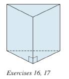 Chapter 9.1, Problem 17E, For the right triangular prism found in Exercise 16, suppose that the sides of the triangular base 