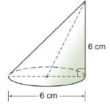 Chapter 9.3, Problem 21E, The oblique circular cone has an altitude and a diameter of base that are each of length 6 cm. The 