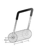 Chapter 9.3, Problem 49E, A lawn roller in the shape of a right circular cylinder has a radius of length 18 in. and a length 