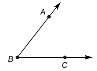 Chapter 1.2, Problem 11E, Which symbols correctly name the angle shown?ABC, ACB, CBA 