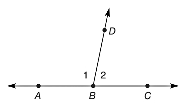 Chapter 1.2, Problem 47E, In the figure, m1=x and m2=y. If x-y=24, find x and y. HINT: m1+m2=180. 