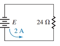 Chapter 1.1, Problem 62E, Ohms law, in another form, states that in a simple circuit the voltage E (measured in volts, V) 
