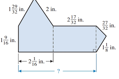 Chapter 1.7, Problem 62E, Find a. the length of the missing dimension and b. the perimeter of each figure. 