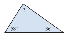 Chapter 12, Problem 17R, Find the measure of the missing angle in Illustration 2. ILLUSTRATION 2 