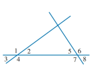 Chapter 12.1, Problem 12E, In Illustration 2, suppose 3=40 and 7=97. Find the measures of the other angles. ILLUSTRATION 2 