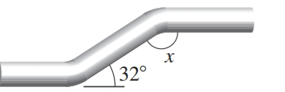 Chapter 12.1, Problem 25E, A plumber wishes to add a pipe parallel to an existing pipe as shown in Illustration 10. Find angle 