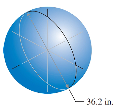 Chapter 12.10, Problem 3E, Follow the rules for working with measurements. Find a. the surface area and b. the volume of each 