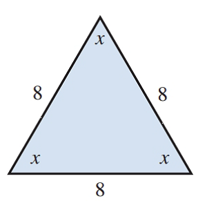 Chapter 12.3, Problem 47E, Find the measure of the missing angle in each triangle (do not use a protractor): 