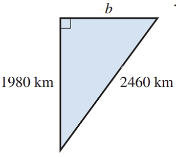 Chapter 12.3, Problem 9E, Find the length of the missing side in each triangle: 