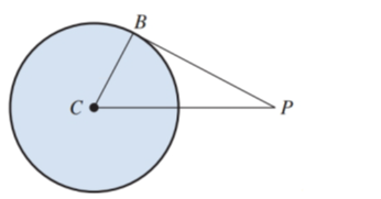 Chapter 12.5, Problem 40E, In Illustration 15, CP = 12.2 m and PB = 10.8 m. Find the radius of the circle, where C is the 