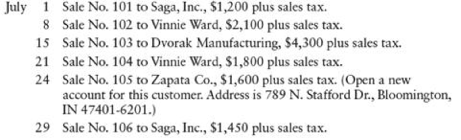 Chapter 10, Problem 9SPB, SALES TRANSACTIONS T. M. Maxwell owns a retail business and made the following sales on account 