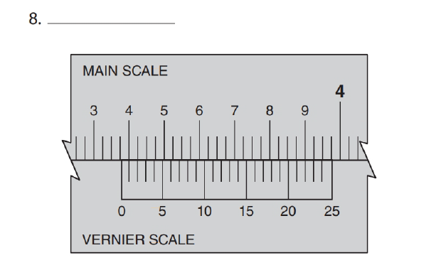 caliper scale reading