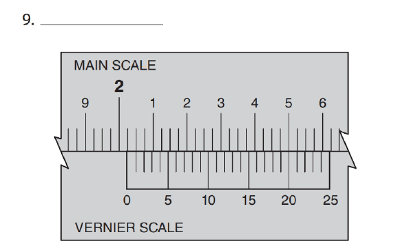 Chapter 31, Problem 9A, Read the decimal-inch vernier caliper measurements the settings in Exercises 7 through 14 