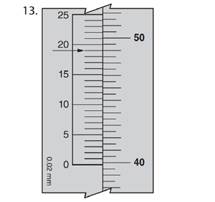 Chapter 30, Problem 13A, Read the metric height gage measurements for the following settings. 