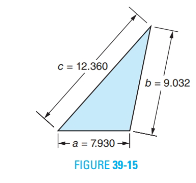 Chapter 39, Problem 25A, For Exercises 23 through 34, round the answers to 1 decimal place. 25. All dimensions in Figure 