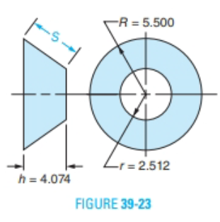 Chapter 39, Problem 33A, For Exercises 23 through 34, round the answers to 1 decimal place. 33. All dimensions in Figure 