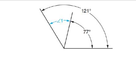 Chapter 48, Problem 61A, Subtract the angles in each of the following exercises. Determine 1. 