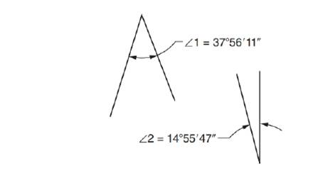 Chapter 48, Problem 64A, Subtract the angles in each of the following exercises. Determine 12. . 