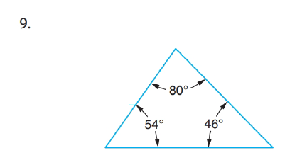 Chapter 53, Problem 9A, Identify each of the triangles 7 through 14 as scalene, isosceles, equilateral, or right. 