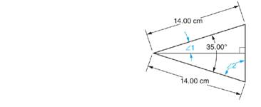 Chapter 58, Problem 13AR, a. Determine: (1) 1 (2) Side a b. Determine: (1) 1 (2) Side b (3) Side c c. Determine: (1) 1 (2) 2 , example  2