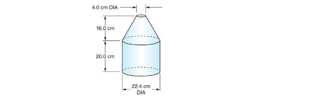 Chapter 64, Problem 22A, Compute the capacity, in liters, of the container shown. Round the answer to the nearest tenth 