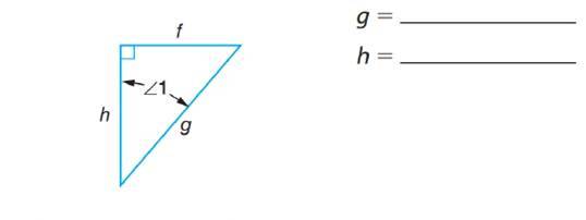 Chapter 66, Problem 21A, With reference to 1, name each of the sides of the following triangles as opposite, adjacent, or 
