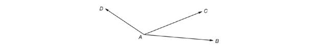 Chapter 67, Problem 6A, Identify each of the following angles as acute. obtuse, right, straight, or reflex. (a)BAC,(b)BAD , 