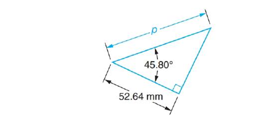 Chapter 68, Problem 25A, Solve the following exercises. Compute the sides to 3 decimal places in triangles dimensioned in 