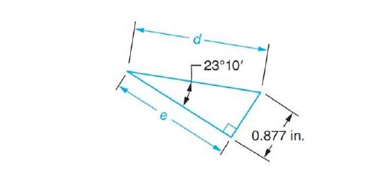 Chapter 68, Problem 27A, Solve the following exercises. Compute the sides to 3 decimal places in triangles dimensioned in 